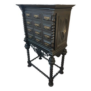 19th Century Portuguese Wooden Cabinet For Sale