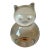 Baccarat Crystal Cute Fat Cat For Sale