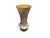 Modern Large Mid-Century Cased Art Glass Vase - Cobalt Trailing & Amber Interior For Sale - Image 3 of 5