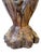 Vintage Hand-Carved Wabi-Sabi Chrysanthemum Wood Vase For Sale - Image 4 of 11