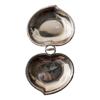 Vintage Silver Plated Vide Poche Bowl, 1960s For Sale