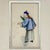 Wood Set of Four Framed 18th Century Japanese Hand-Painted Figures For Sale - Image 7 of 16
