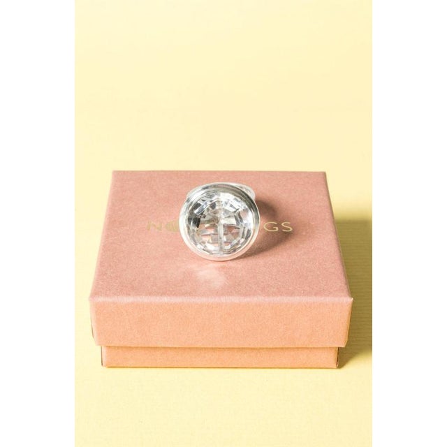 Modern Modern Rock Crystal Ring by Anders Högberg, 1966 For Sale - Image 3 of 7