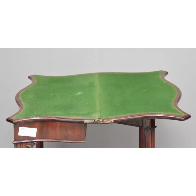 Wood Card Table, 1770s For Sale - Image 7 of 9