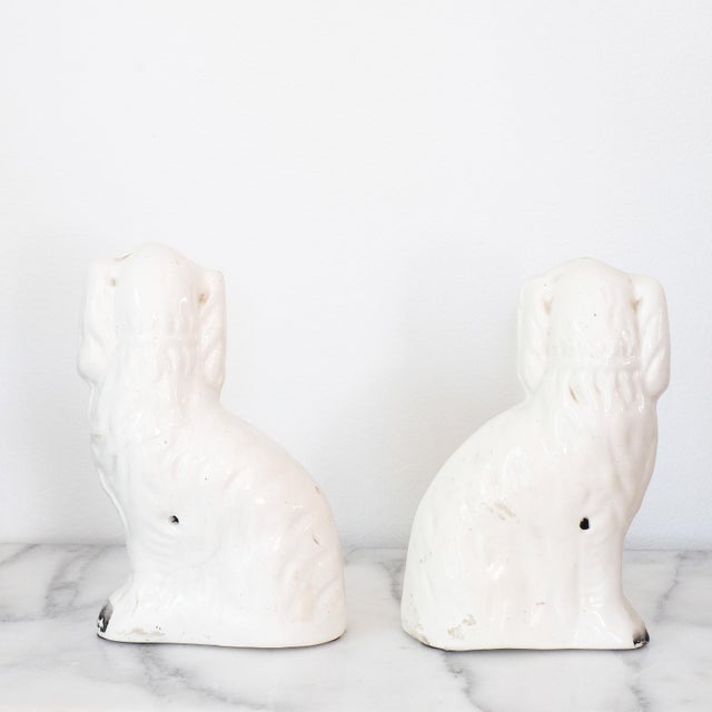 Antique 19th Century Staffordshire Dogs For Sale - Image 4 of 4