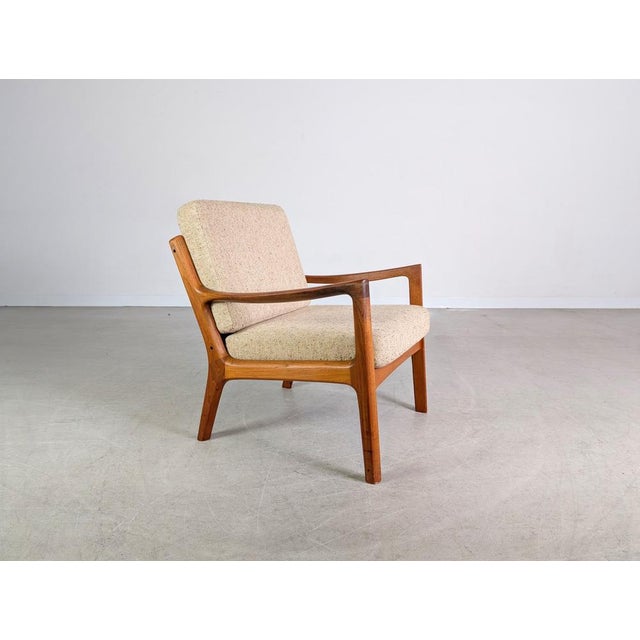 Mid-Century Senator Armchair by Ole Wanscher for France & Søn / France & Daverkosen For Sale - Image 4 of 12