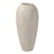1970s Fratelli Manelli Style Venetia Classic Travertine Stone Cone Vase Raymor Italy For Sale