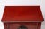 A Pair of Red Lacquer Cabinets For Sale In New York - Image 6 of 8