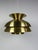 Danish Pendant Lamp in Bushed Aluminium, 1970s For Sale - Image 3 of 3