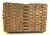1900s Arts and Crafts Flat Reed With Splint Oak Curls Basket For Sale - Image 9 of 13