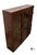 Vintage Lane Staccato Collection Brutalist Style Mahogany Bookcase / Storage Cabinet For Sale In Greensboro - Image 6 of 10