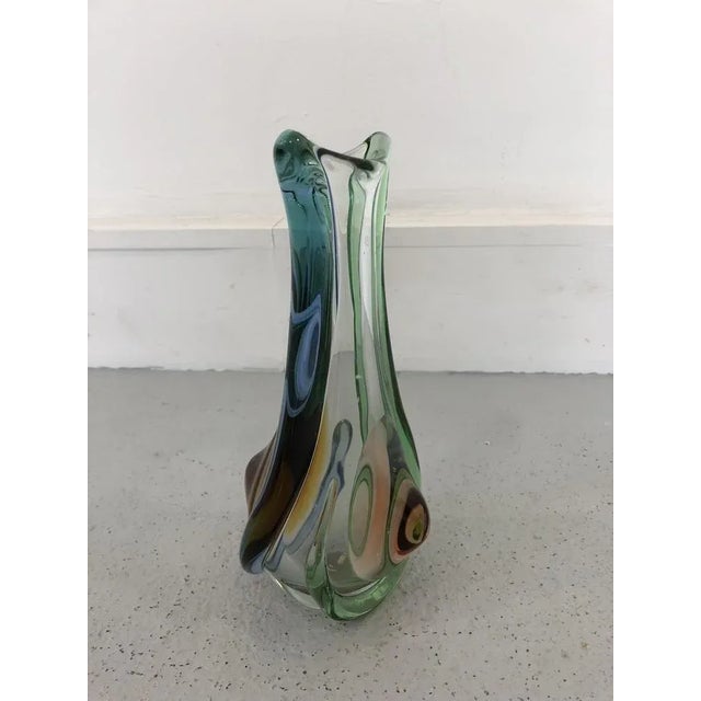 Mid-Century Murano Glass Vase, 1950s For Sale - Image 4 of 18