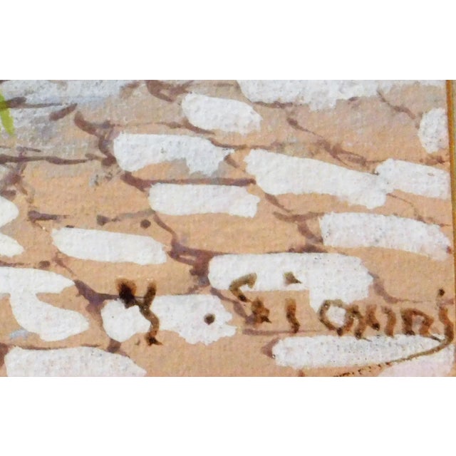 Late 19th Century Girolamo Gianni, 1837-1895 Noted Italian Artist, Gouache 12 X 19 City Scene For Sale - Image 5 of 7