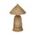 Coco Natural Coconut Fiber Pointed Table Lamp For Sale - Image 4 of 7