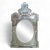 Vintage Venetian Silver Mirror For Sale - Image 6 of 6
