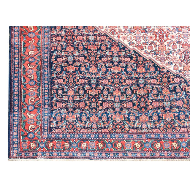 Early 20th Century Persian Senneh Rug For Sale - Image 14 of 15