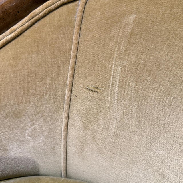 Brown 1960s Faux Bamboo Lounge Chairs Century Furniture Hickory Nc For Sale - Image 8 of 12