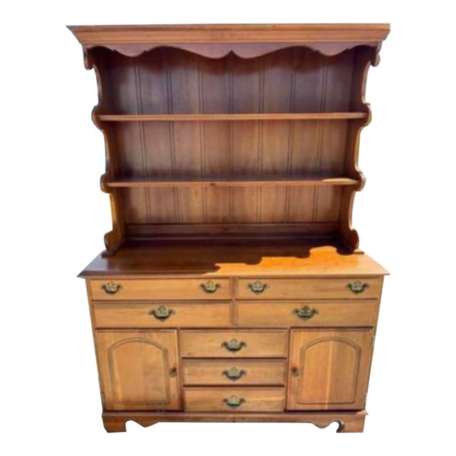 1960s Cherry Wood Sideboard/Credenza/Buffet For Sale