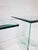 Mid-Century Modern Art Glass Side Tables by TG Design, 1970s, Set of 2 For Sale - Image 10 of 14