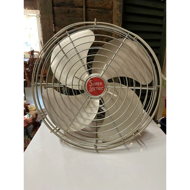 Mid 20th Century Mid-Century Super Lectric Fan For Sale - Image 5 of 5
