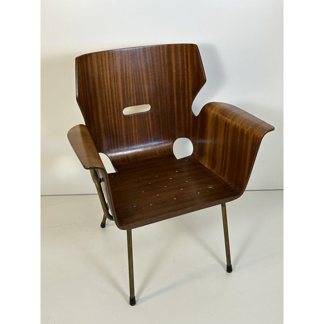 Armchair by Gustavo Pulizer for Arflex, 1956 For Sale - Image 9 of 14