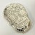 Glass 1980s Vintage Boho Chic Mexican Style Skull Decorative Bowl. For Sale - Image 7 of 7