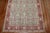 Green Red Antique Persian Tabriz - 6'3" x 9'10" For Sale - Image 16 of 18