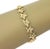 Hallmark: 14k Material: 14k yellow gold Measurement: 7" long x 12mm wide x 2.4mm high Weight: 9.7 grams This is a lovely...