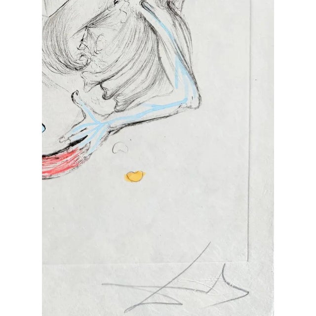 Salvador Dali, Les Tiroirs, 1967, Etching For Sale - Image 4 of 8