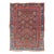 Mid 19th Century Sauj Bulak Kurd Carpet in Soft Colors and Diamond Shapes 4'1 X 5'11 For Sale