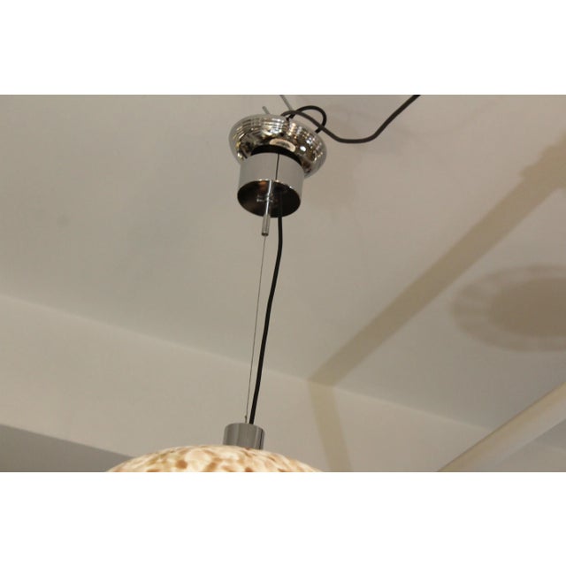 Venini Murano Glass Large Pendant For Sale - Image 4 of 13