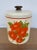 Metal Mid 20th Century Ransburg Floral Tin Canister For Sale - Image 7 of 7