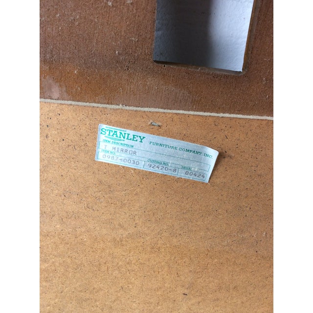 Pair of Mid Century Modern Mirrors With Arch Top Wood Frame For Sale - Image 15 of 18