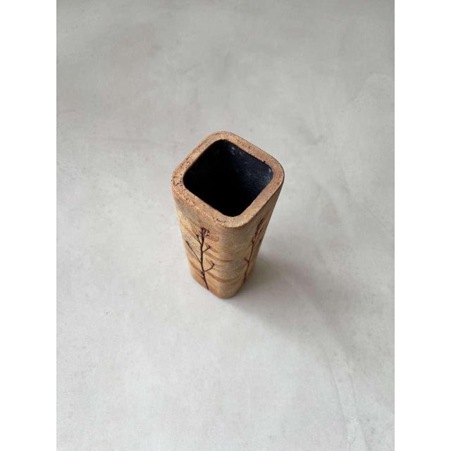 Japanese Herbarium Vase by Raymonde Leduc, 1970s For Sale - Image 4 of 8