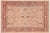 Tan Shabby Chic Tan/Rust Wool Rug - 8'0'' X 9'9'' For Sale - Image 8 of 10