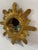 1960s Mid Century Italian Giltwood Sunburst Wall Mirror For Sale - Image 10 of 17