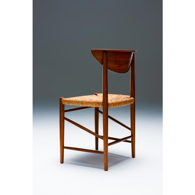 Mid-Century Modern Model 316 Chairs by Peter Hvidt & Orla Mølgaard-Nielsen, 1970s, Set of 6 For Sale - Image 3 of 12