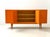 1990s Vintage Sideboard in Bright Orange, 1960s For Sale - Image 5 of 15