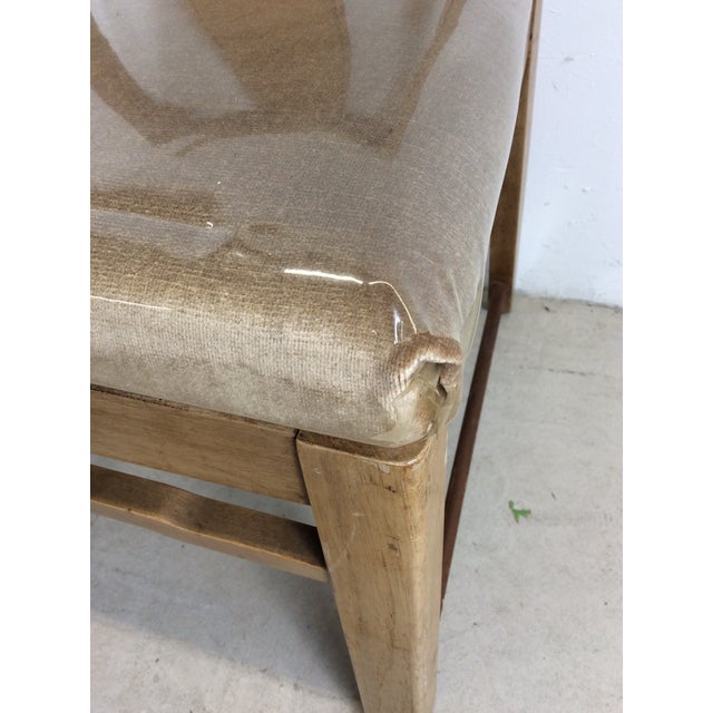 Set of 6 Mid Century Modern Dining Chairs With Limed Walnut Finish For Sale In Philadelphia - Image 6 of 18