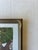 Signed Limited Edition “ Ella Hills” Color Woodblock Print by Egm, 4/10, 1980s Framed Landscape Art. For Sale - Image 4 of 9