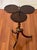 1940s 1940s Georgian Style Walnut Three-Leaf Dumbwaiter, Wine, Drinks Table With Handle For Sale - Image 5 of 10