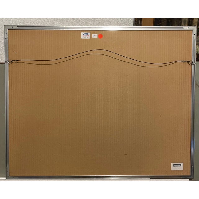 Paint French Modernist Post Impressionist Provence Mod Women Jean Sardi Oil Painting For Sale - Image 7 of 10