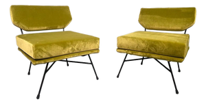 Elettra Lounge Chairs by BBPR for Arflex, 1959, Set of 2