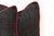 Mid 20th Century Pair of Manek Black Dotted Ahir Handloom Pillows For Sale - Image 5 of 7