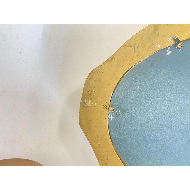 Mirrors in Gilt Resin, 20th Century, Set of 2 For Sale - Image 5 of 16