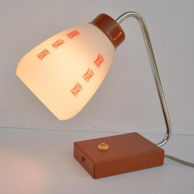 1960s Modern Table Lamp, Designed by J. Hurka, Lidokov, Czechoslovakia For Sale - Image 11 of 13