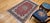 Vintage Persian Tabriz Area Rug, Hand-Knotted Wool & Silk, Floral Pattern, Pomegranate-Red & Navy, 3x5 For Sale In Chicago - Image 6 of 18
