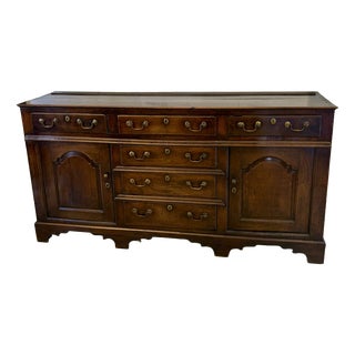 Antique George III Welsh Sideboard in Oak, 1750 For Sale