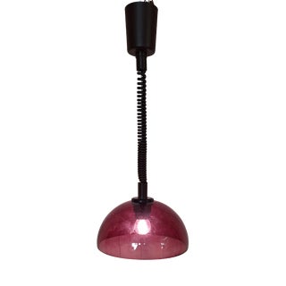 Vintage Height-Adjustable Hanging Lamp, 1970s For Sale