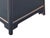 Oriental Black Lacquer Moon Face Hardware Small End Table Nightstand For Sale - Image 11 of 12